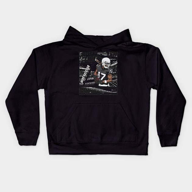 Davante Adams Las Vegas Comic Kids Hoodie by Ro Go Dan